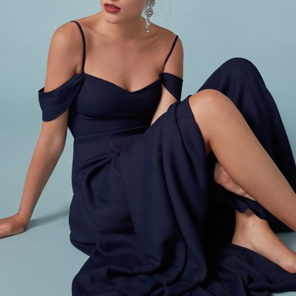 Reformation Dresses & Skirts - Reformation Poppy Maxi Dress in Navy - 2 Regular